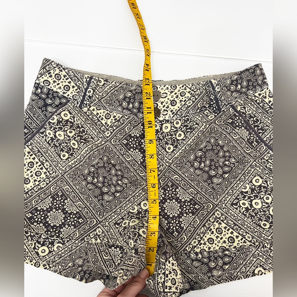 Anthropologie Cartonnier Bandana Print Shorts - 8 - Picture 12 of 15